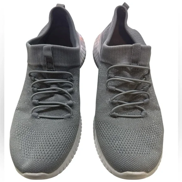 Graceland Gray Knit Sneakers - Picture 1 of 5